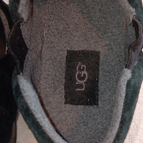 UGG Hanz ,Slip On, Mens-12 , Black Suede - Picture 6 of 12